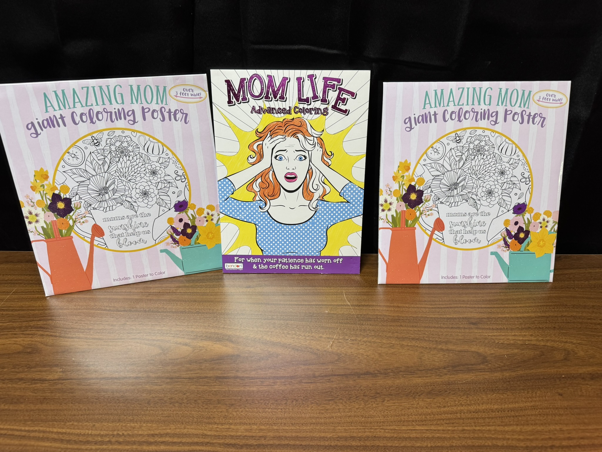 Mom Life and Amazing Mom giant coloring book