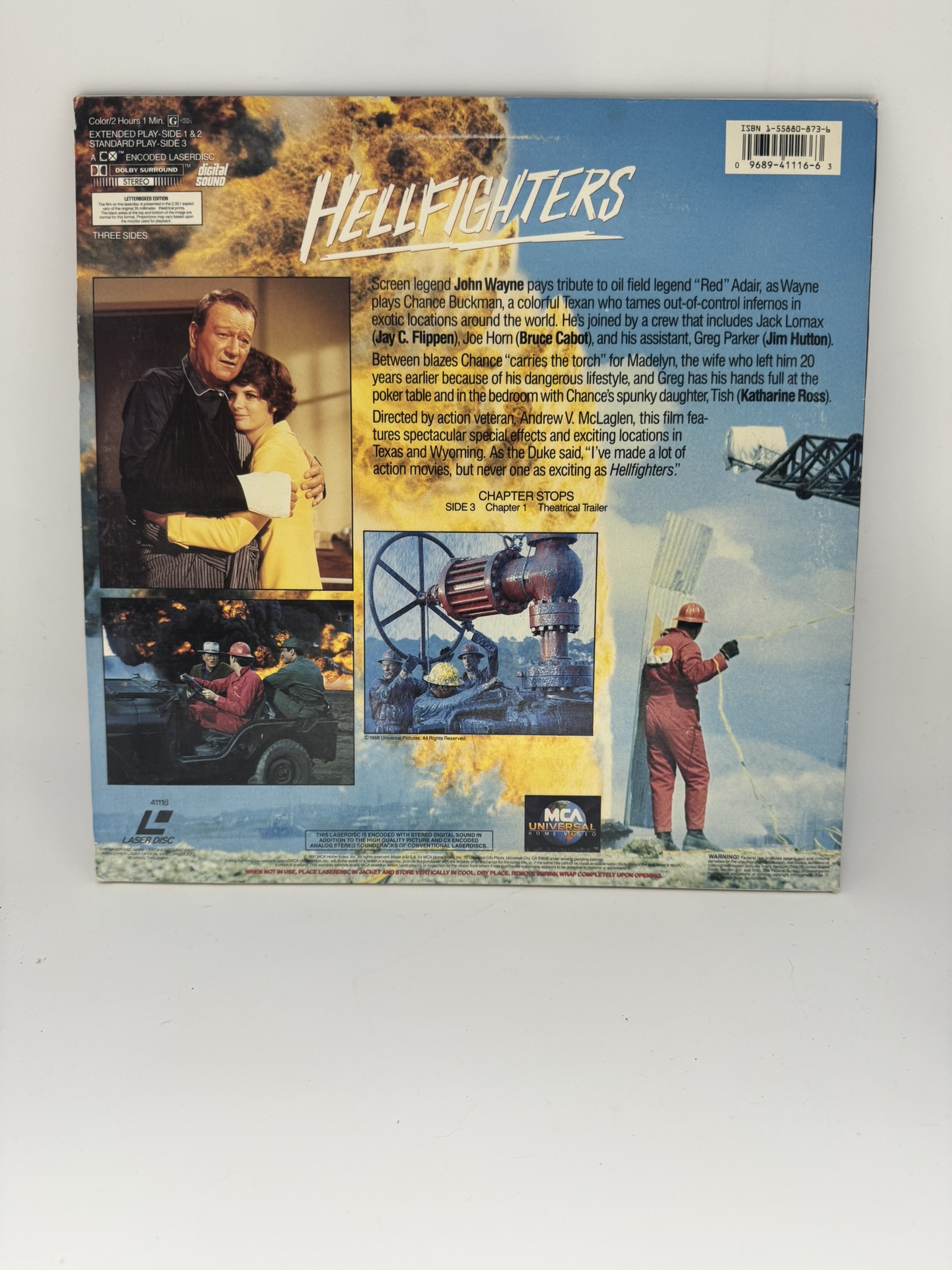 Hellfighters (1968) - LaserDisc - Image 2