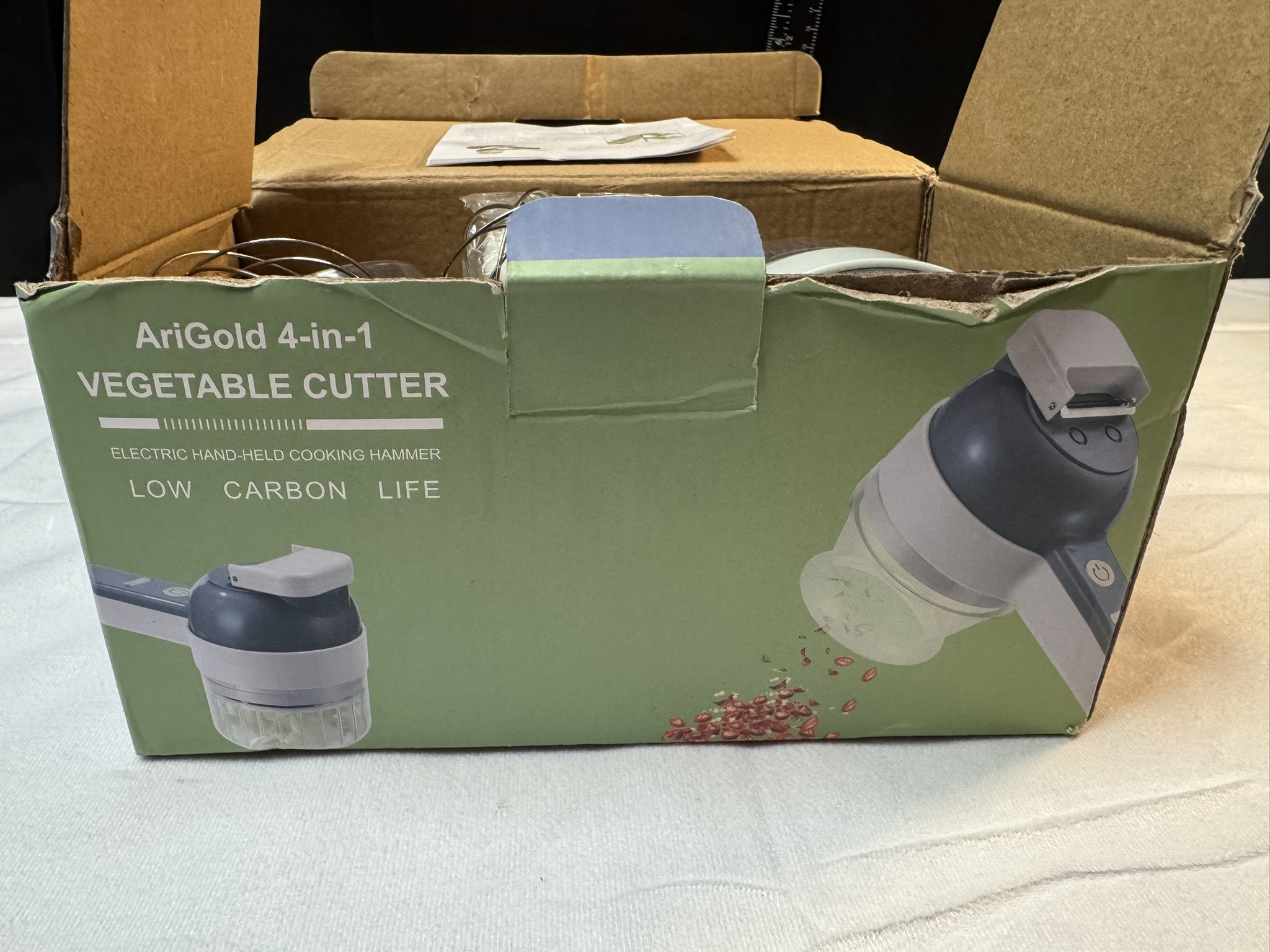 Arigold 4-n-1 electric veggie cutter - Image 2