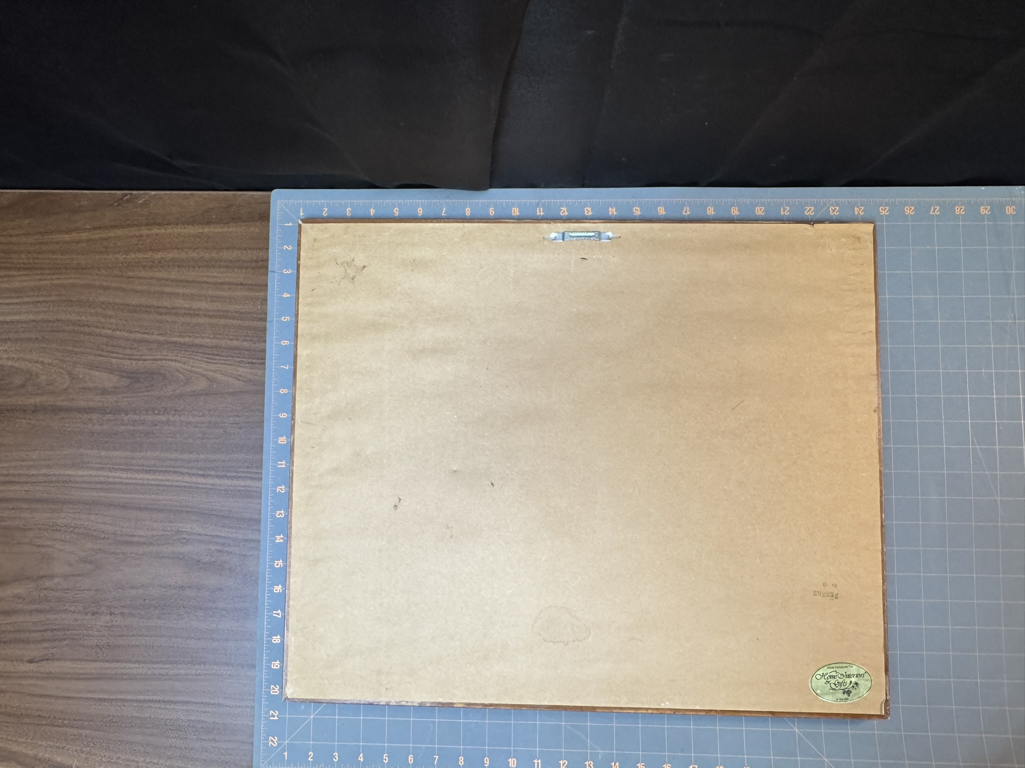 1990's Home Interior Cowboy Boots and Hat Framed Artwork - Image 3