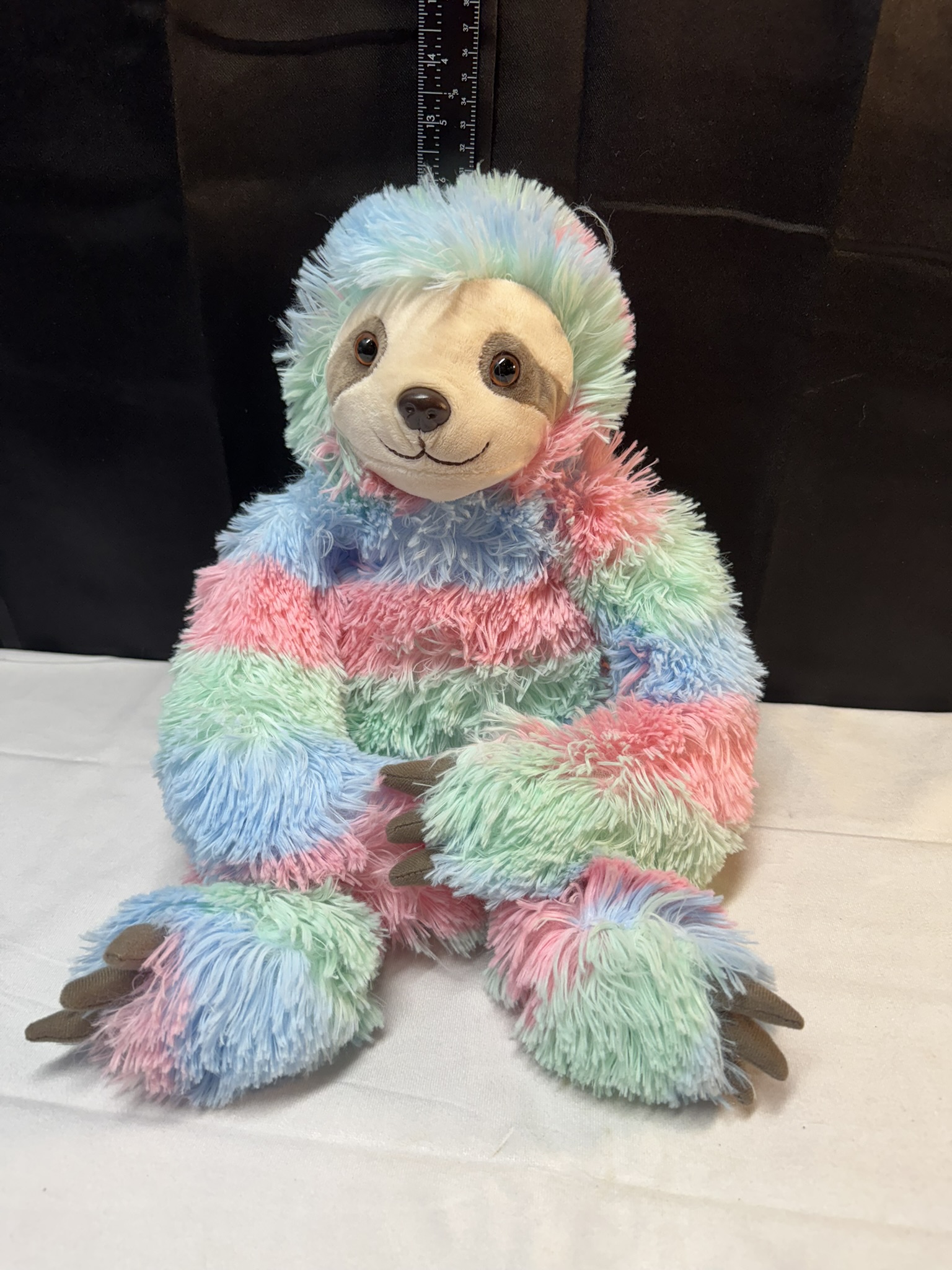 Fiesta Colorful Pastel Sloth Plush