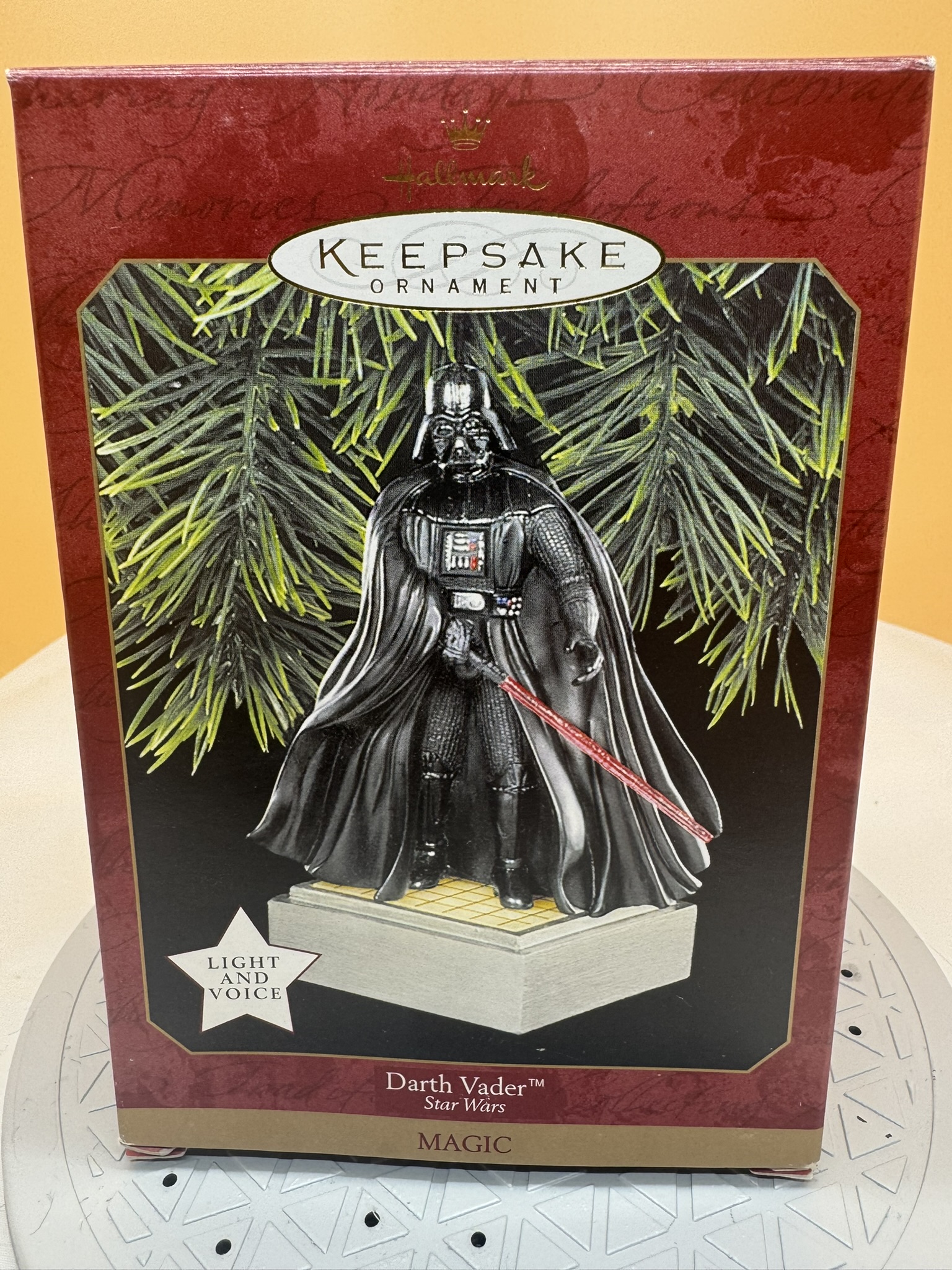 Star Wars Ornament - Darth Vader 1997 - NIB