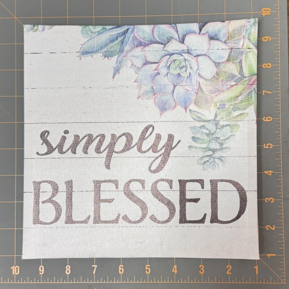 Simply Blessed Floral Wall Art Set