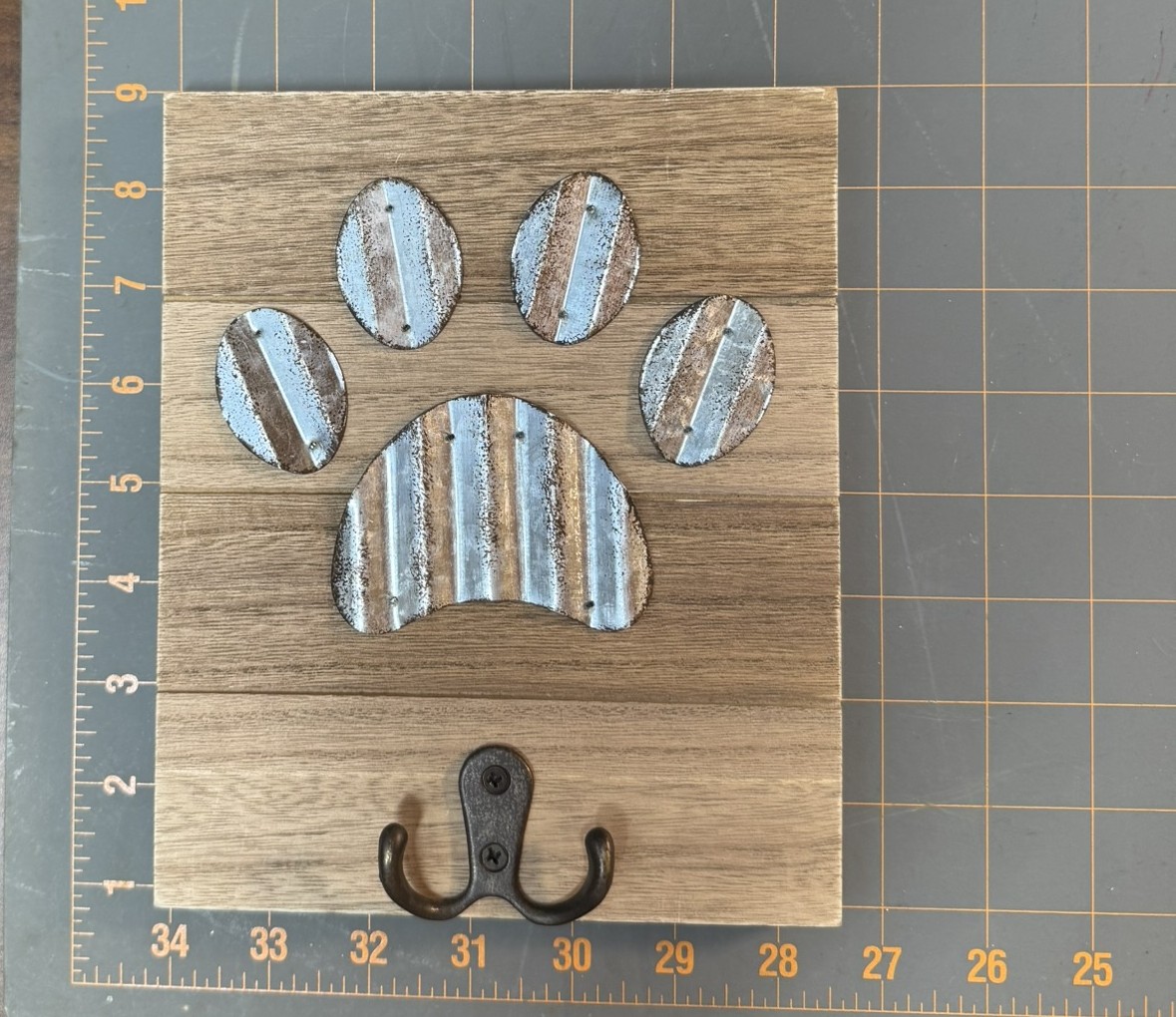 Wooden Wall Leash Holder