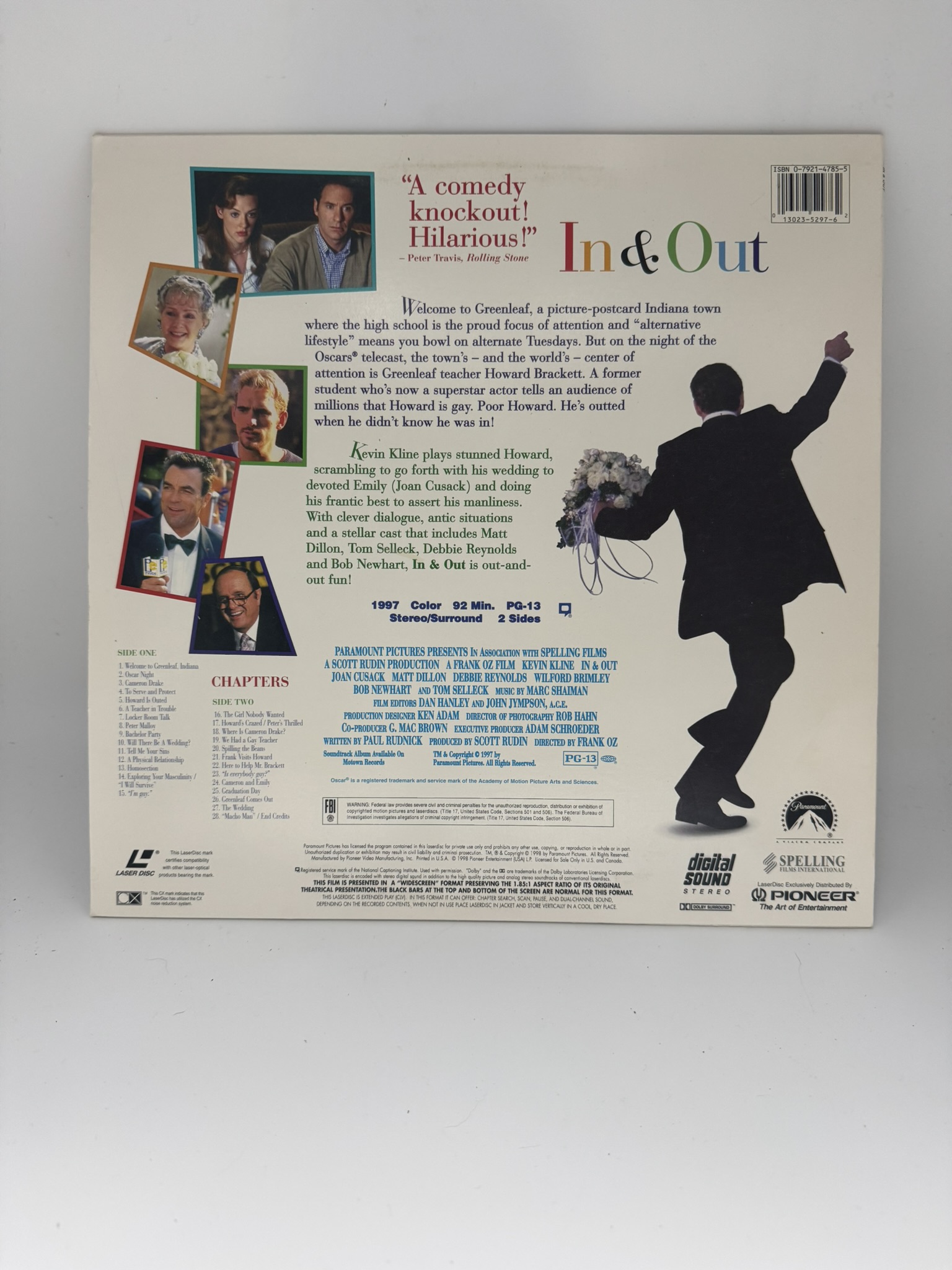 In & Out - LaserDisc - Image 2