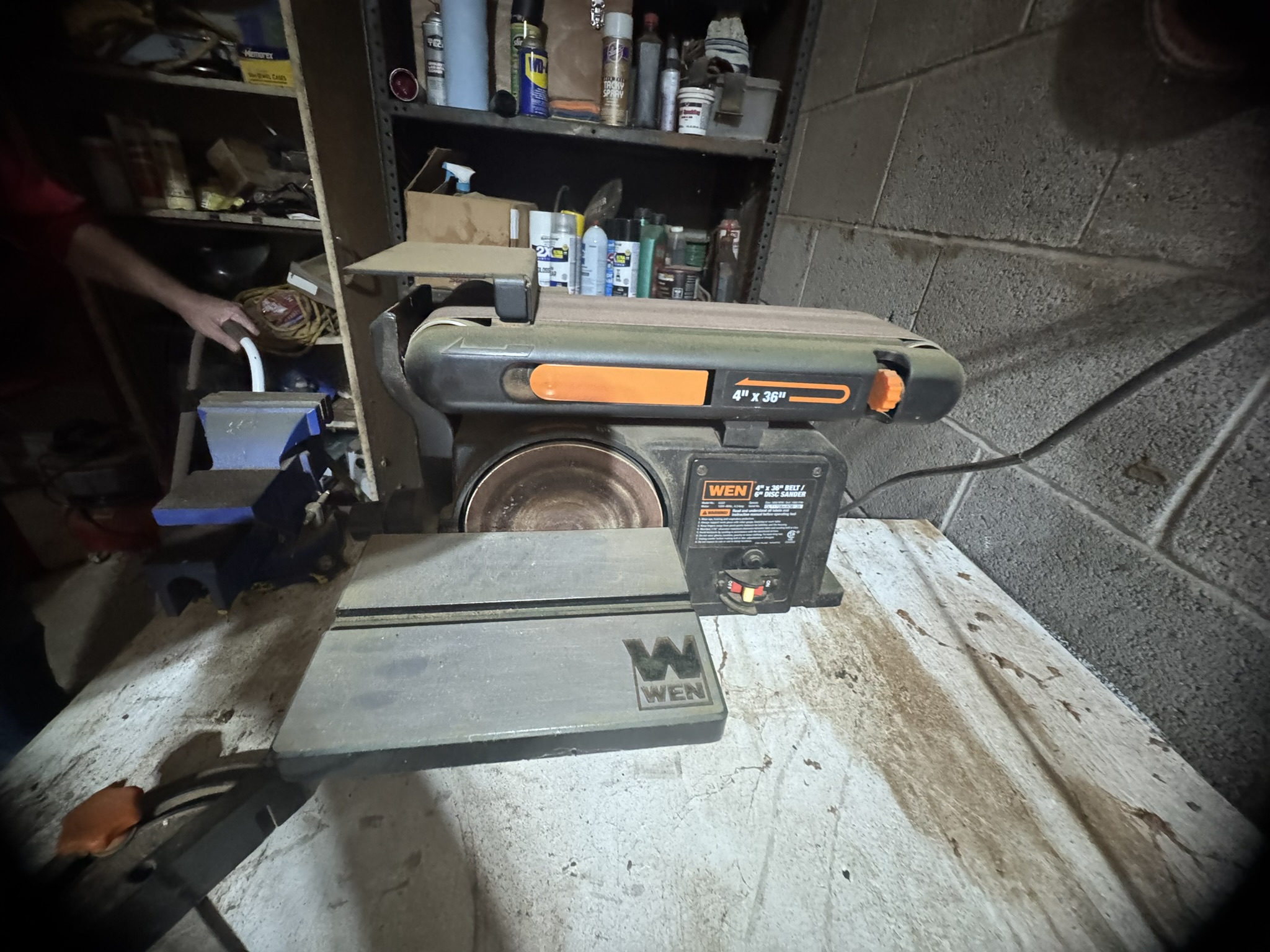 Benchtop Belt and Disc Sander 