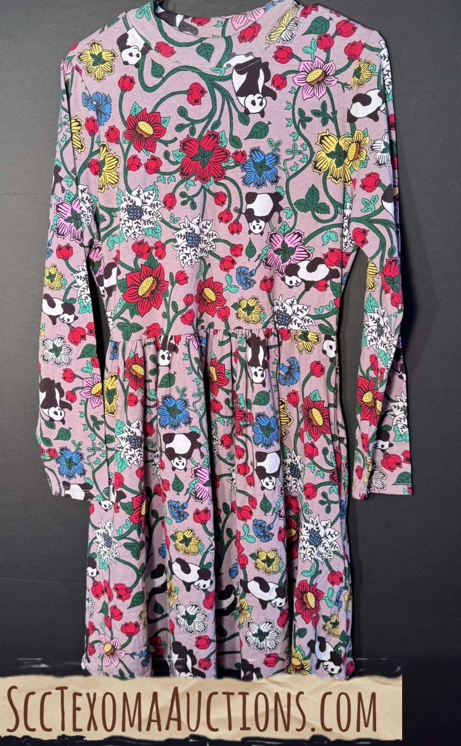 Roberto Lugo Women’s Morris Study II Panda Print Dress