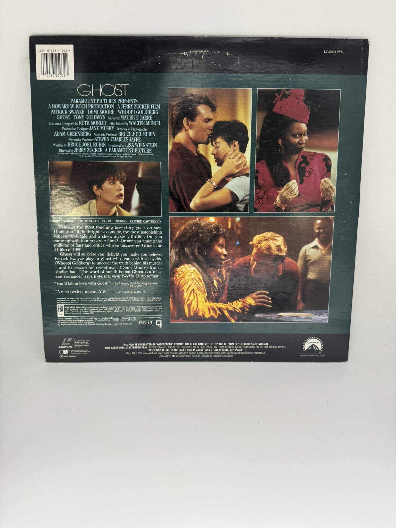 Ghost - 1990 - LaserDisc - Image 2