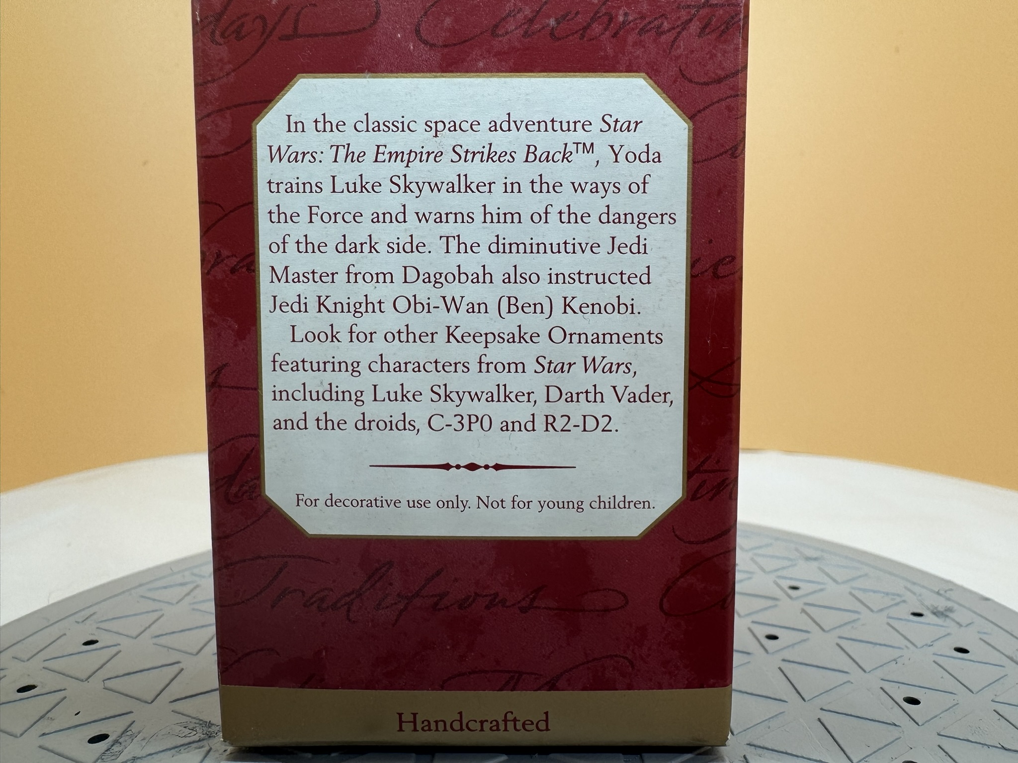 Star Wars Ornament - Yoda - 1997 - NIB - Image 2