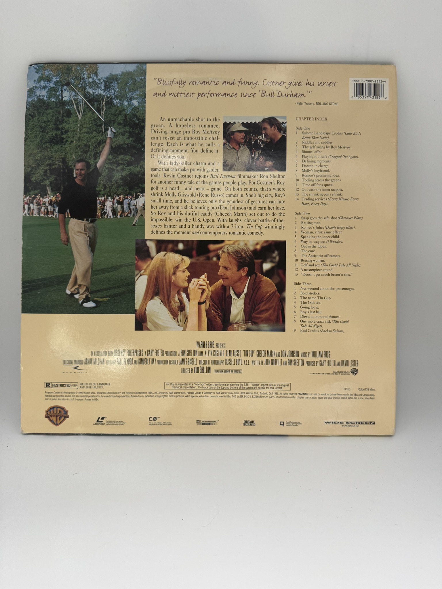 Tin Cup - LaserDisc - Image 2