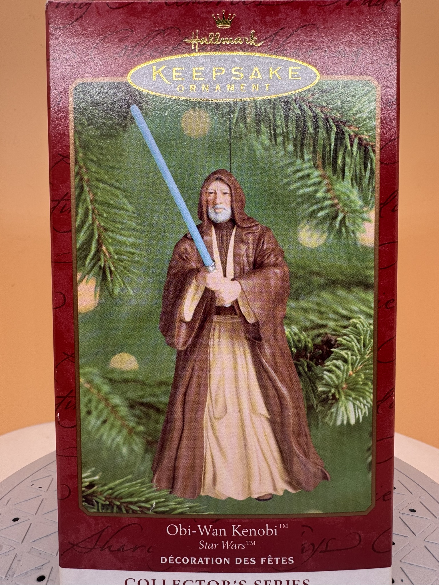 Star Wars Ornament - Obi-Wan - 2000 - NIB