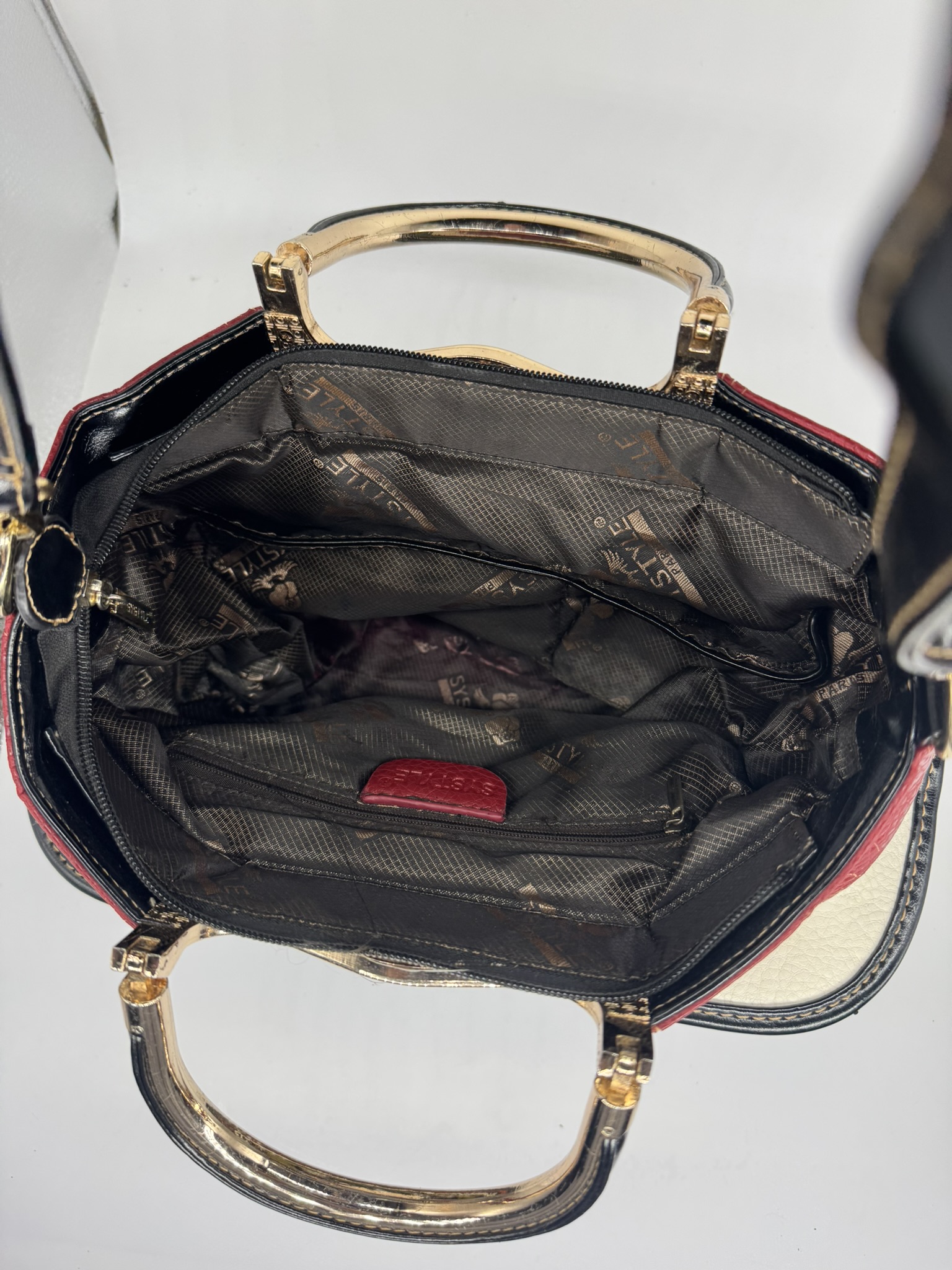 Mezon Accordion Top Handle Satchel - Image 2