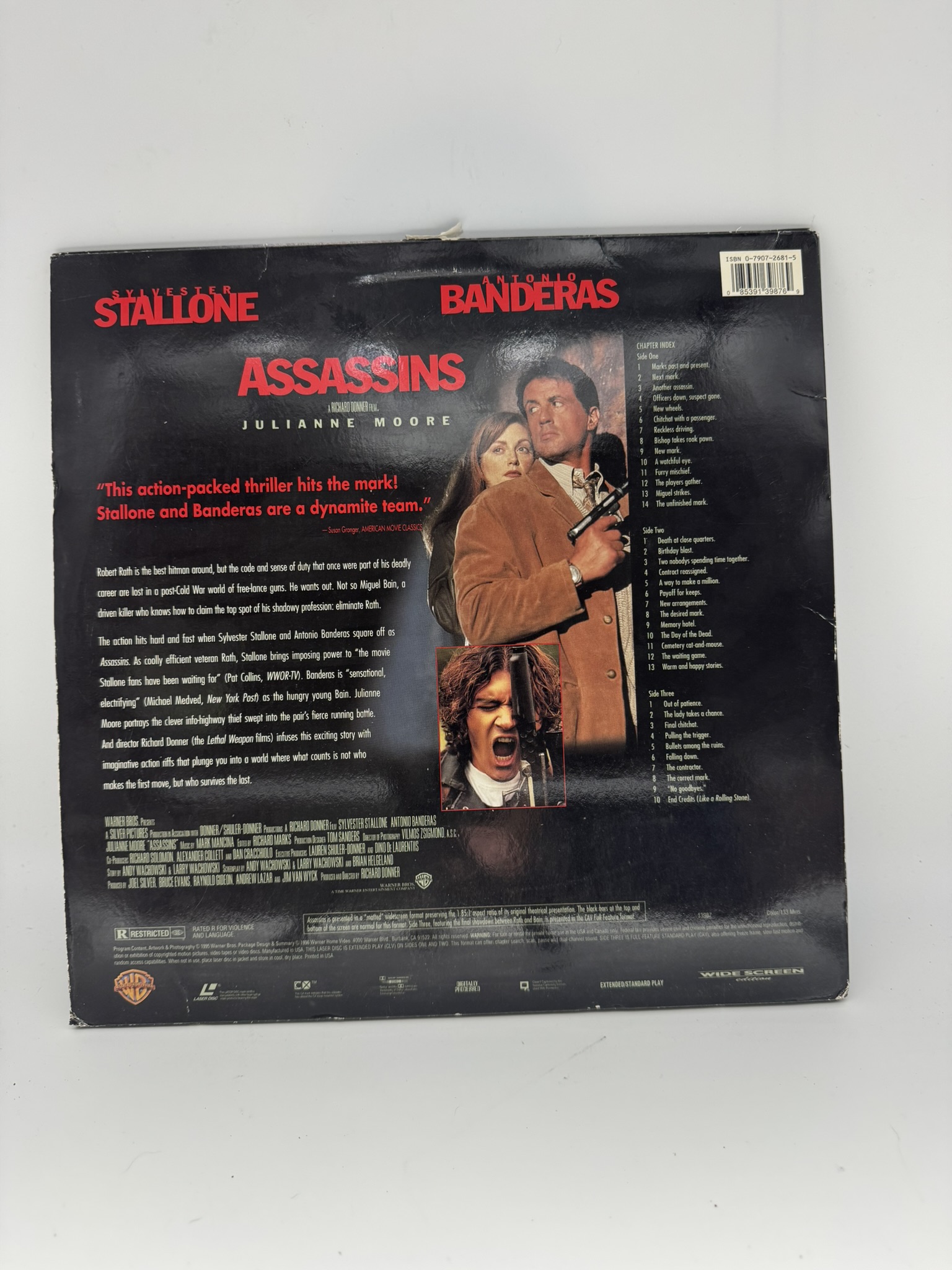 Assassins (1995) - LaserDisc - Image 2