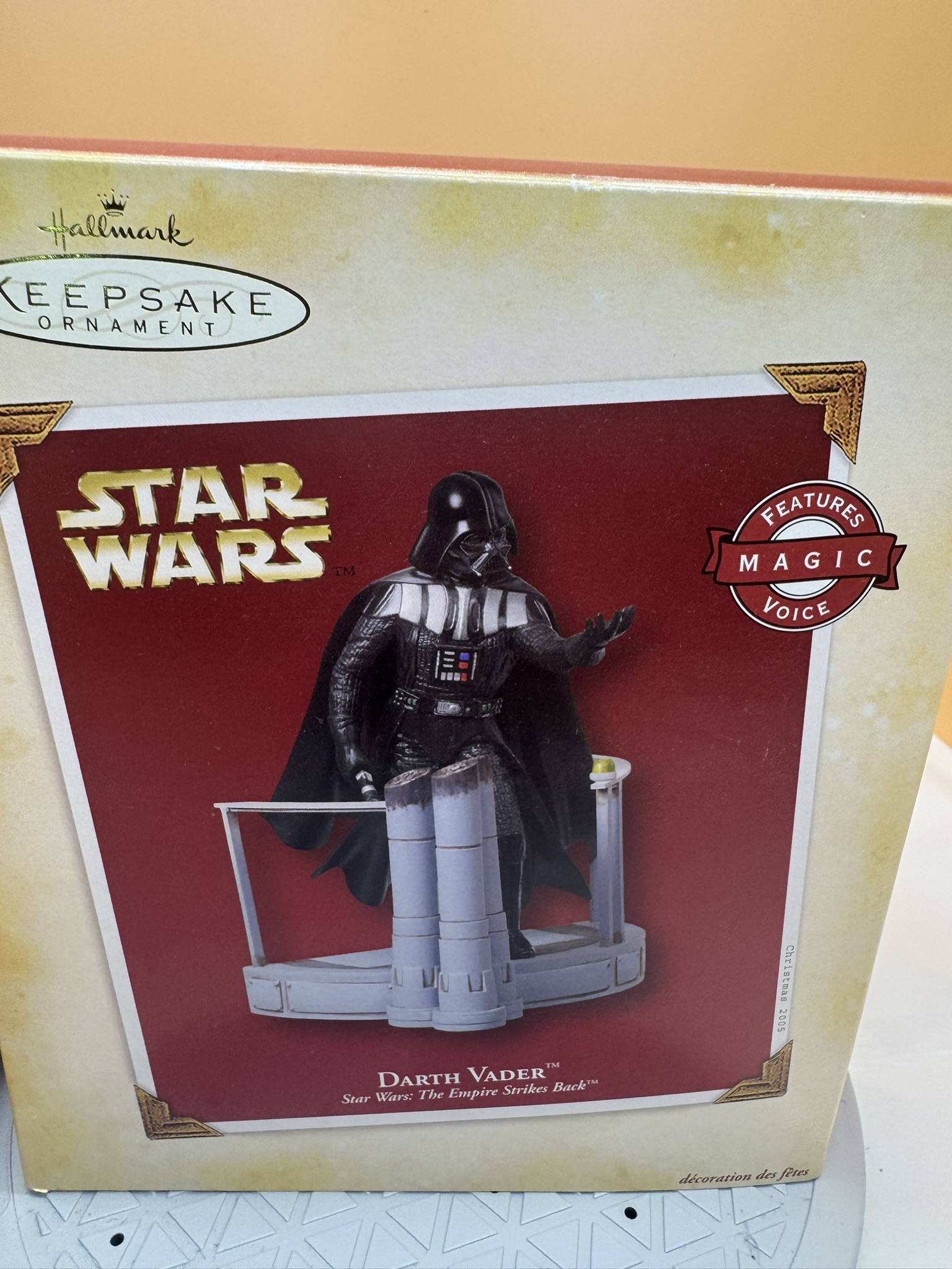 Star Wars Ornament - Darth Vader Empire - 2005 - NIB