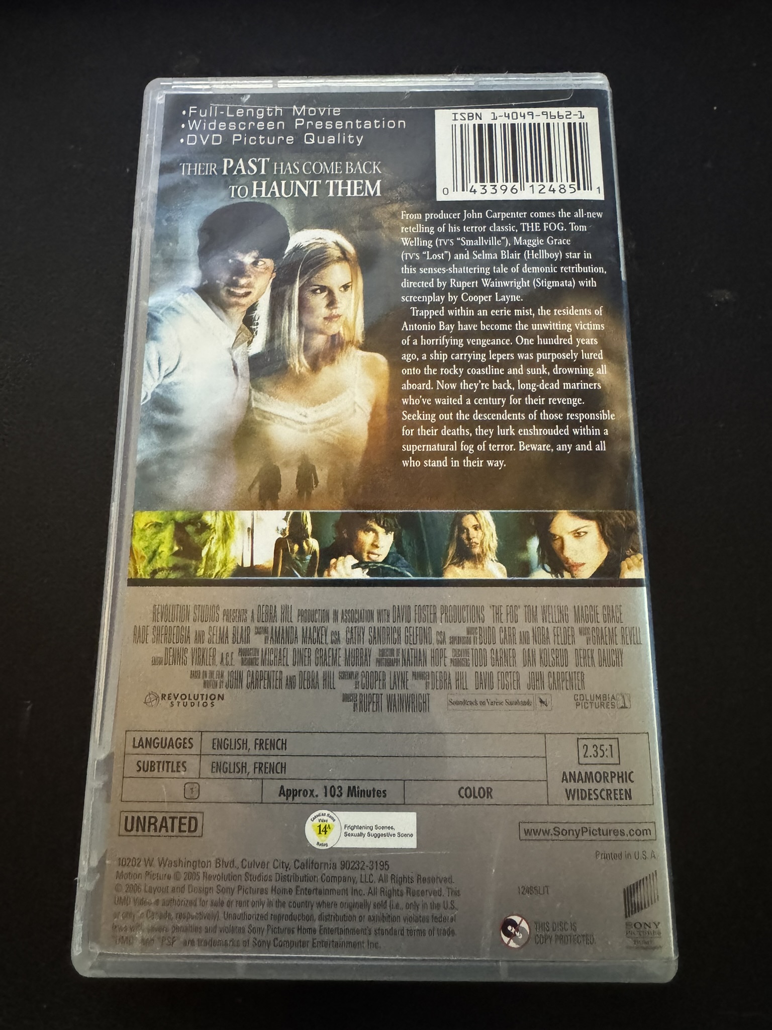 The Fog - 1980 - Sony PSP UMD Video - Image 2