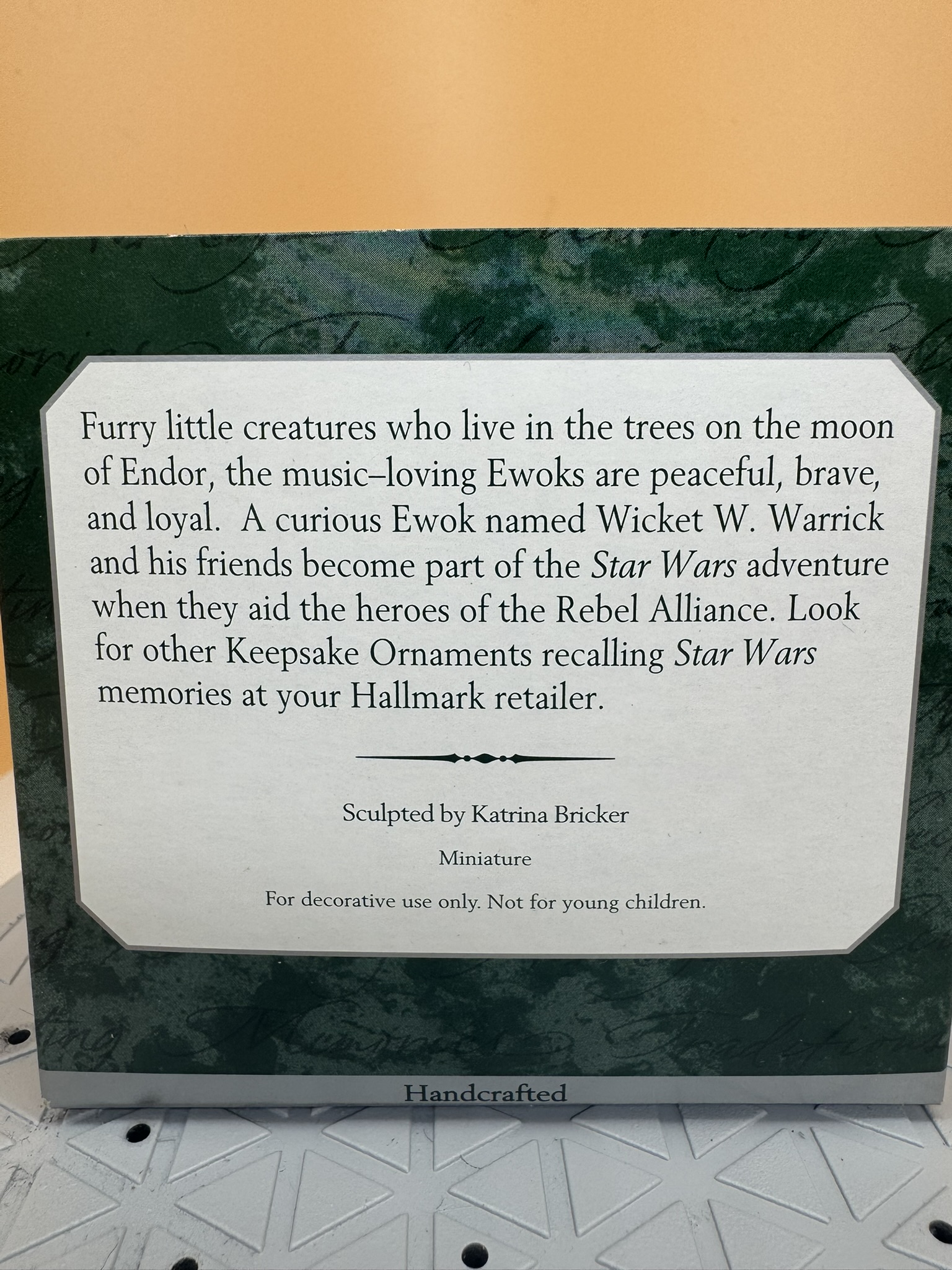 Star Wars Ornament - Ewoks - 1998 - NIB - Image 2