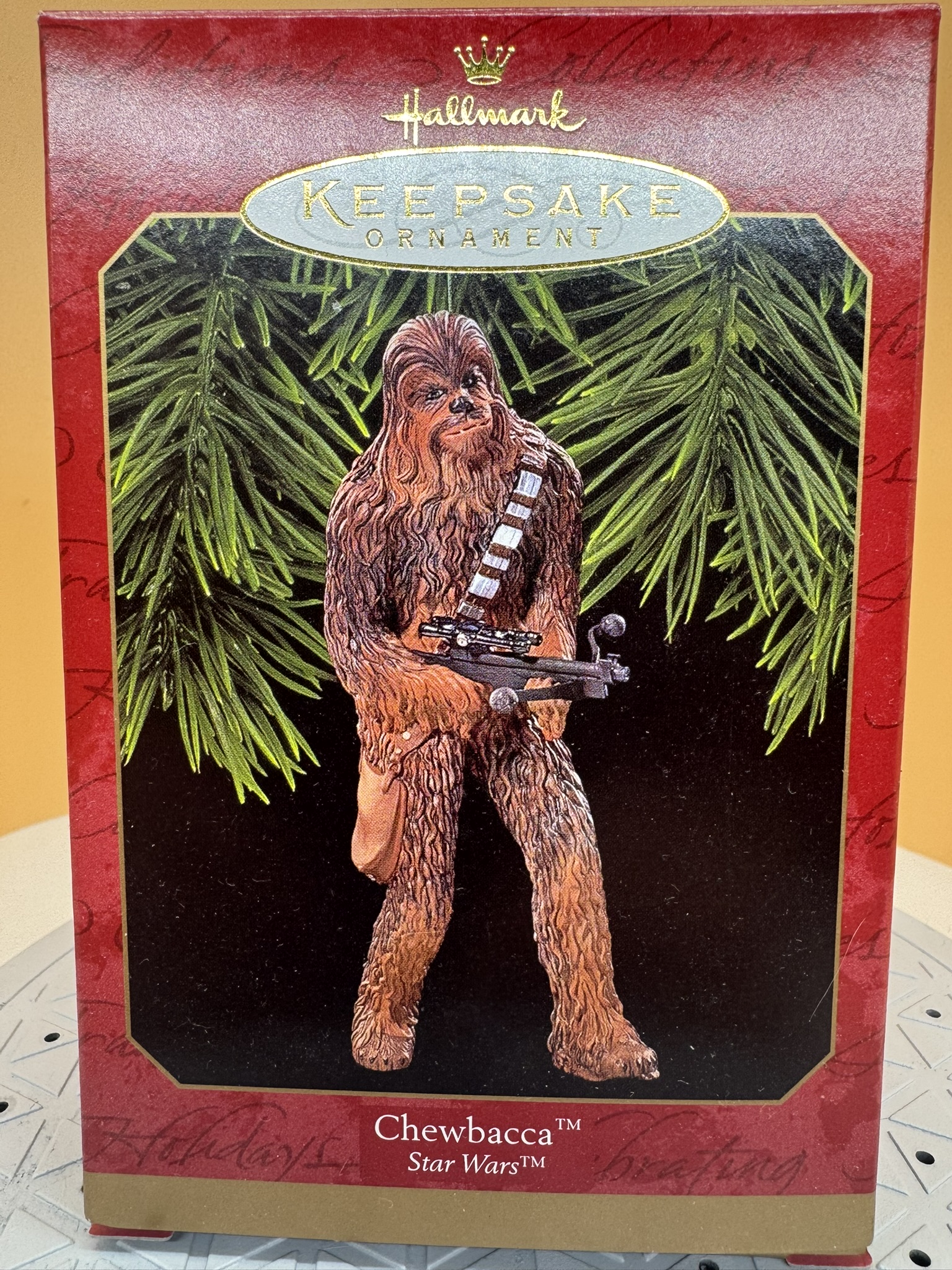 Star Wars Ornament - Chewbacca - 1999 - NIB